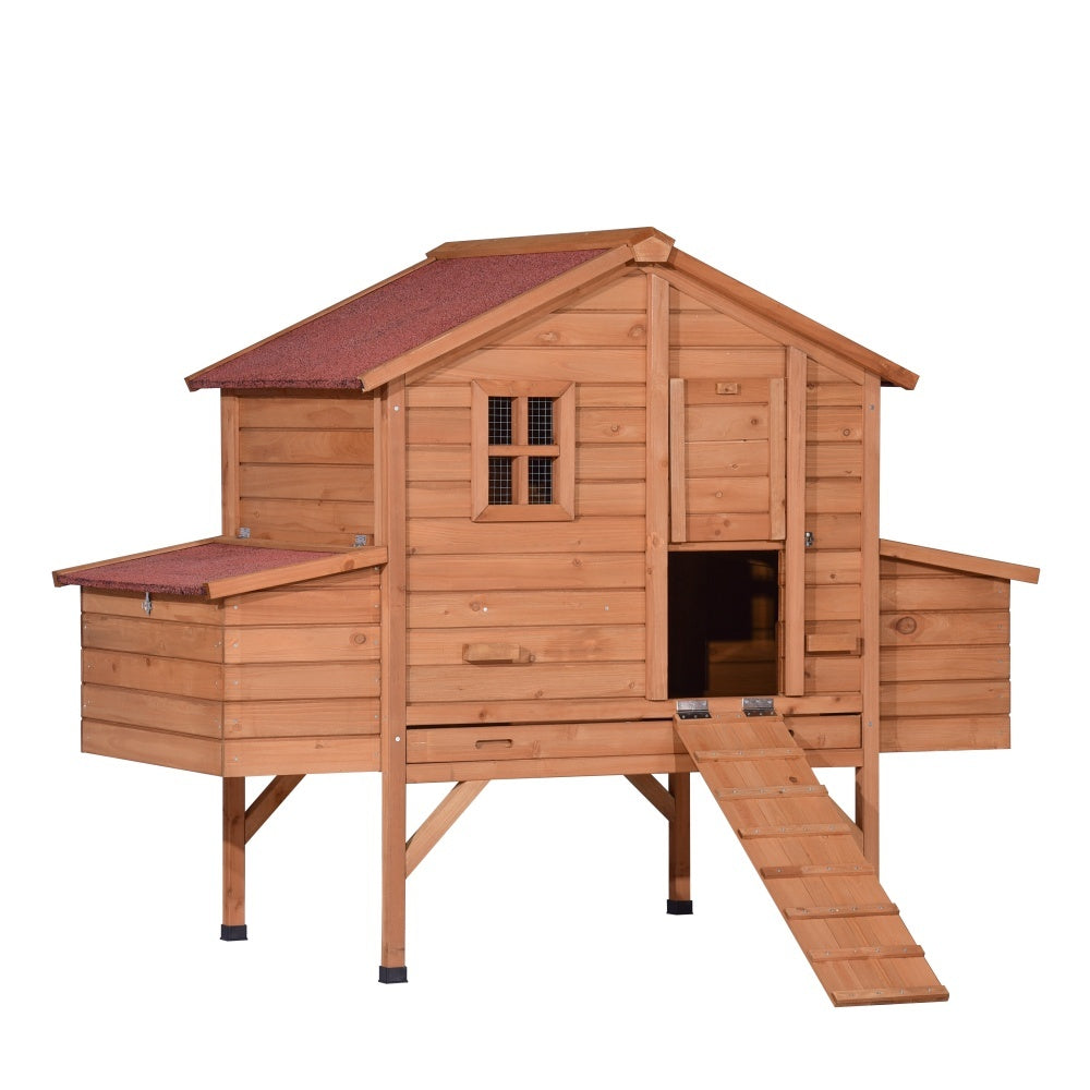 YES4PETS XXL Chicken Coop Rabbit Hutch Cage Hen Chook House - Image 5
