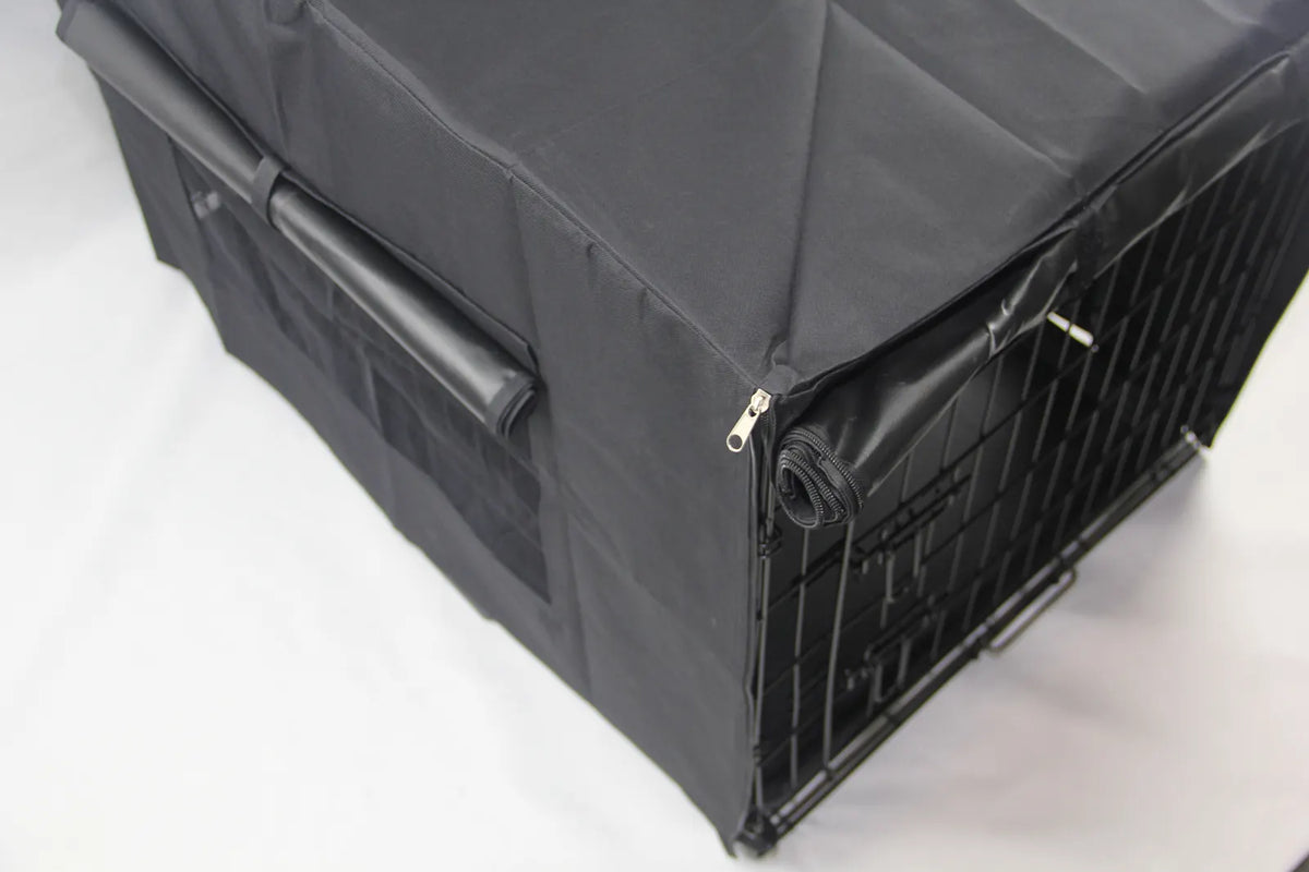 YES4PETS 48' Dog Cat Rabbit Collapsible Crate Pet Cage Canvas Cover - Image 4