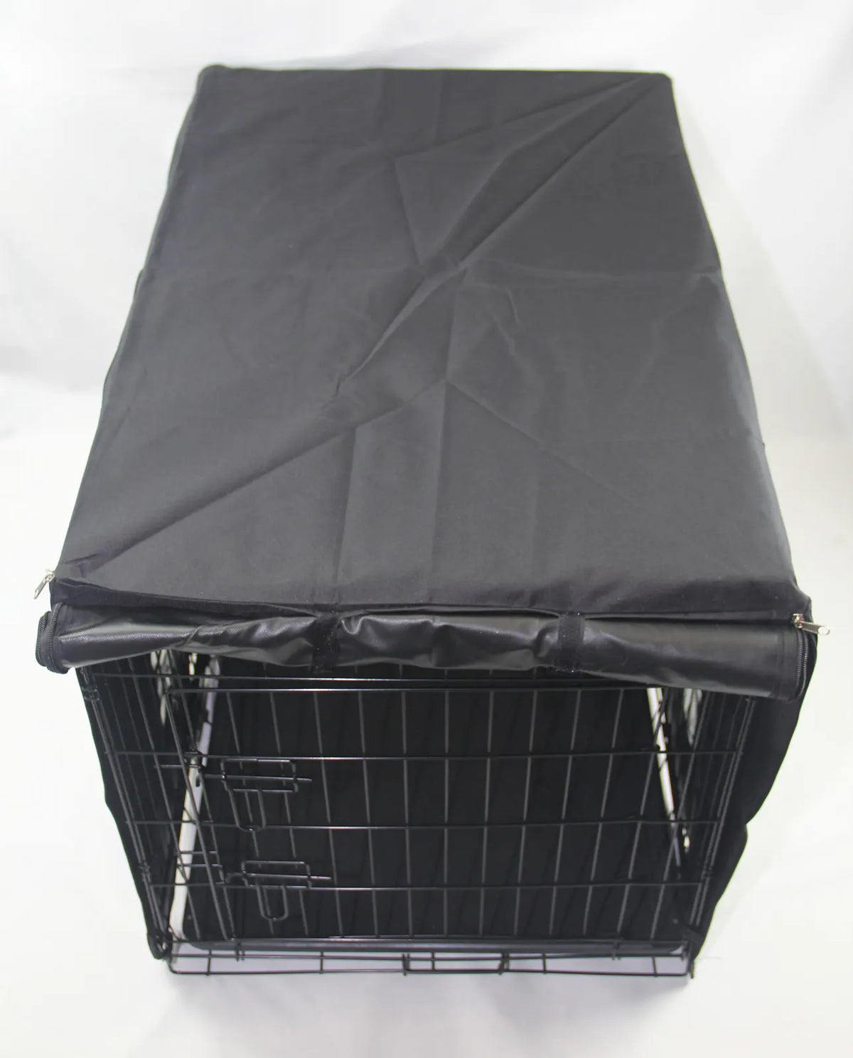 YES4PETS 48' Portable Foldable Dog Cat Rabbit Collapsible Crate Pet Rabbit Cage with Cover - Image 2