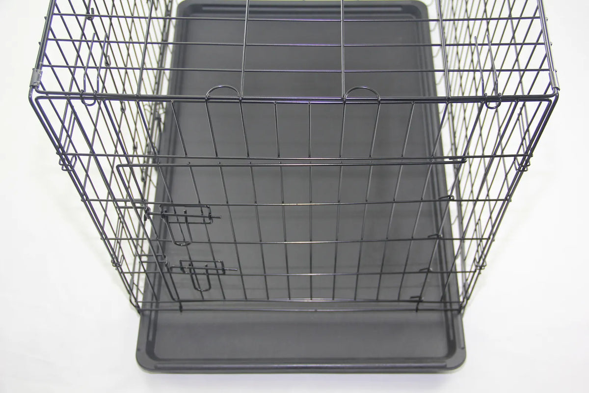 YES4PETS 48' Portable Foldable Dog Cat Rabbit Collapsible Crate Pet Rabbit Cage with Cover - Image 6
