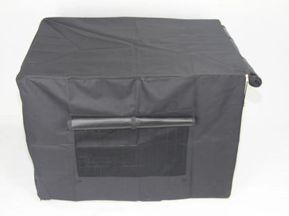 YES4PETS 48' Portable Foldable Dog Cat Rabbit Collapsible Crate Pet Cage Cover Mat - Image 3