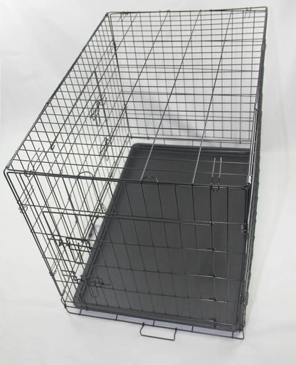 YES4PETS 48' Portable Foldable Dog Cat Rabbit Collapsible Crate Pet Cage Cover Mat - Image 5