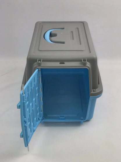 YES4PETS Blue Small Dog Cat Rabbit Crate Pet Guinea Pig Carrier Kitten Cage - Image 3