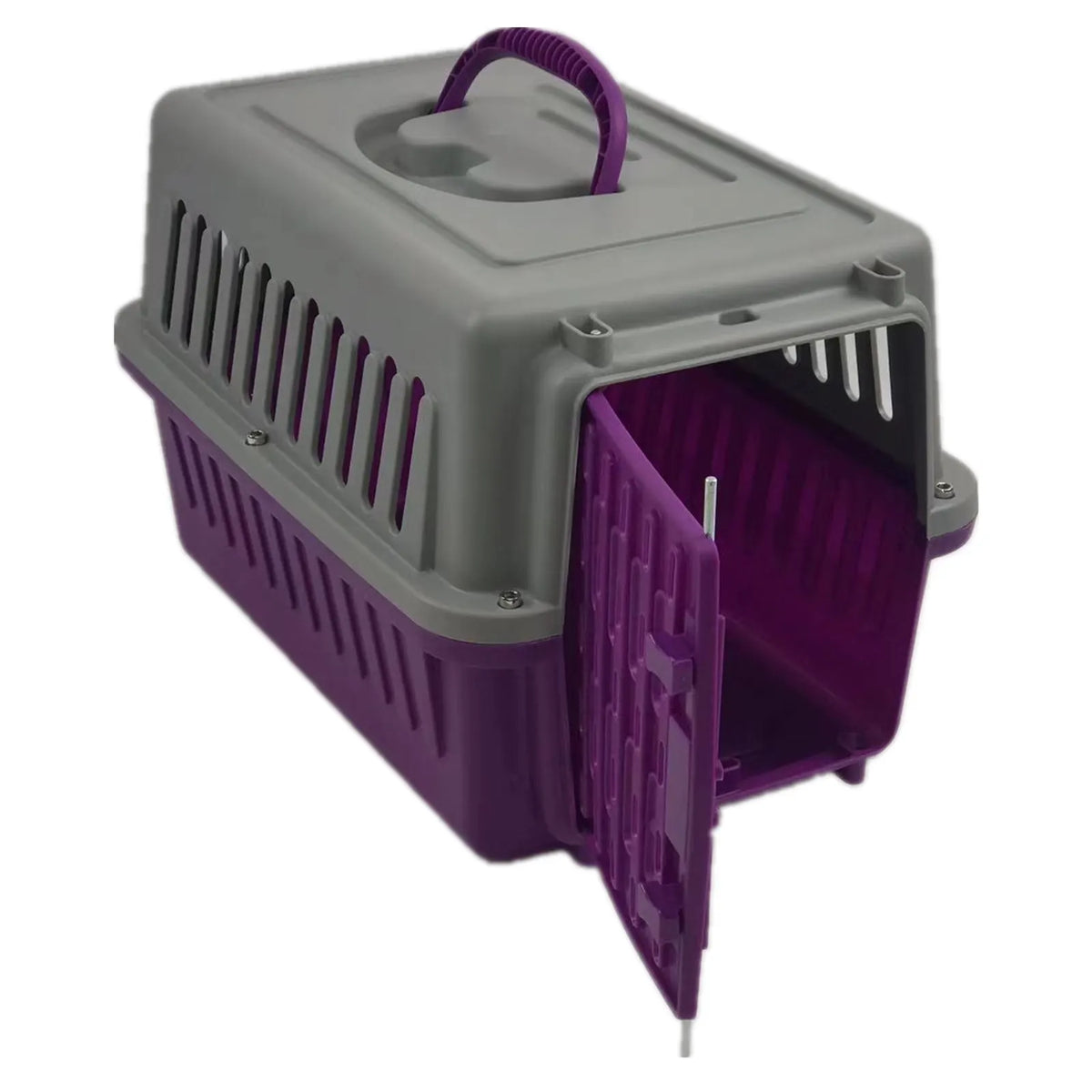 YES4PETS Purple Small Dog Cat Rabbit Crate Pet Guinea Pig Carrier Kitten Cage - Image 2