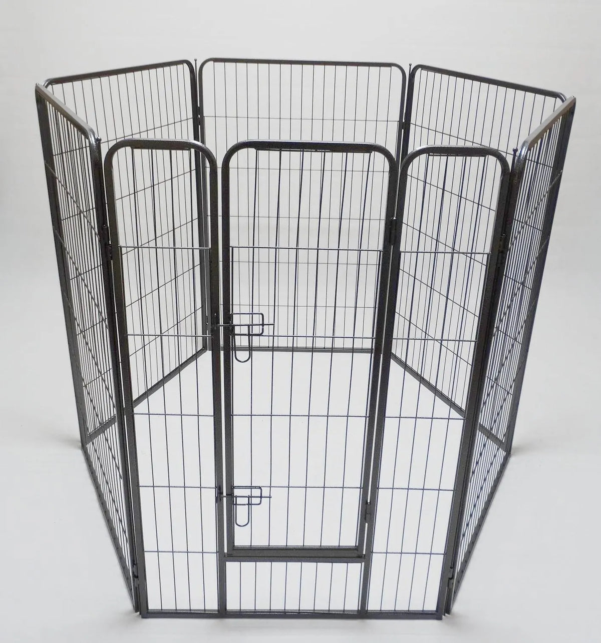 YES4PETS 6 Panel 120 cm Heavy Duty Pet Dog Cat Rabbit Playpen Fence With Cover - Image 2