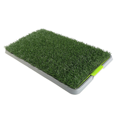 YES4PETS Indoor Dog Puppy Toilet Grass Potty Training Mat Loo Pad pad With 3 Grass - Image 6