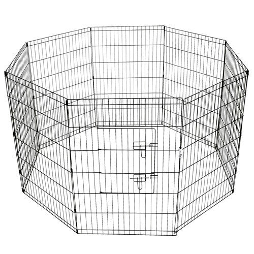 YES4PETS 42' Dog Rabbit Playpen Exercise Puppy Enclosure Fence with cover - Image 3