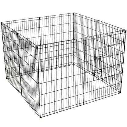 YES4PETS 42' Dog Rabbit Playpen Exercise Puppy Enclosure Fence with cover - Image 4