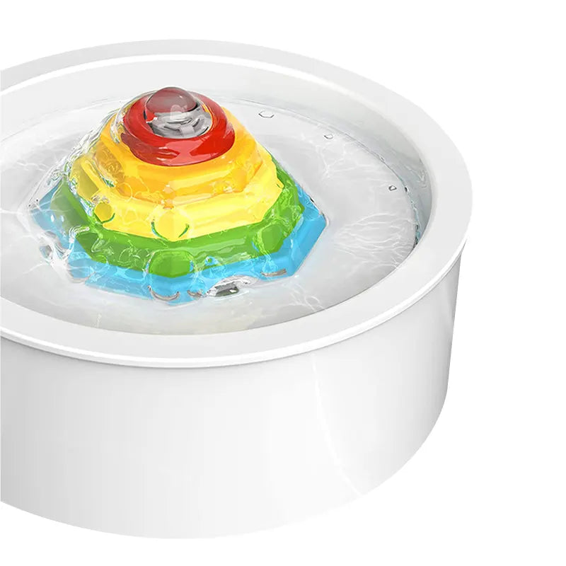 YES4PETS Ceramic Electric Pet Water Fountain Dog Cat Water Feeder Bowl Dispenser - Image 2