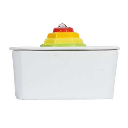 YES4PETS Ceramic Electric Pet Water Fountain Dog Cat Water Feeder Bowl Dispenser - Image 2