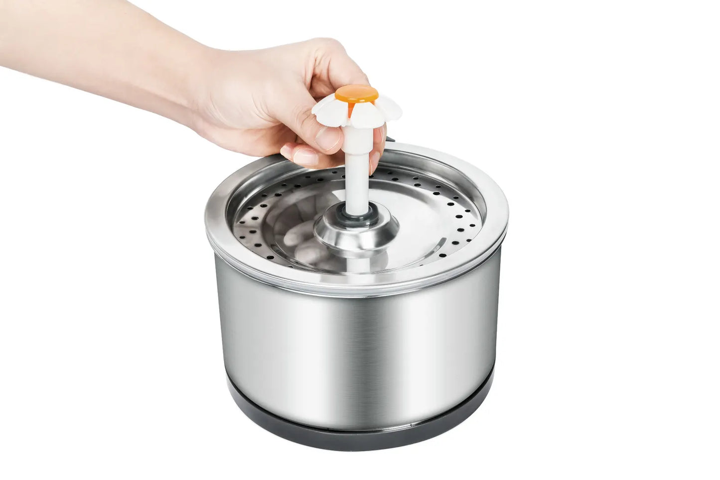 YES4PETS Automatic Electric Pet Water Fountain Dog Cat Stainless Steel Feeder Bowl Dispenser - Image 6