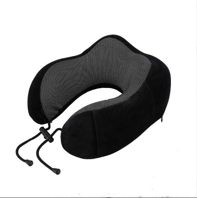 U-shaped Travel Memory Foam Rebound Pillow Sleeping Pad Neck Support Headrest - Image 3