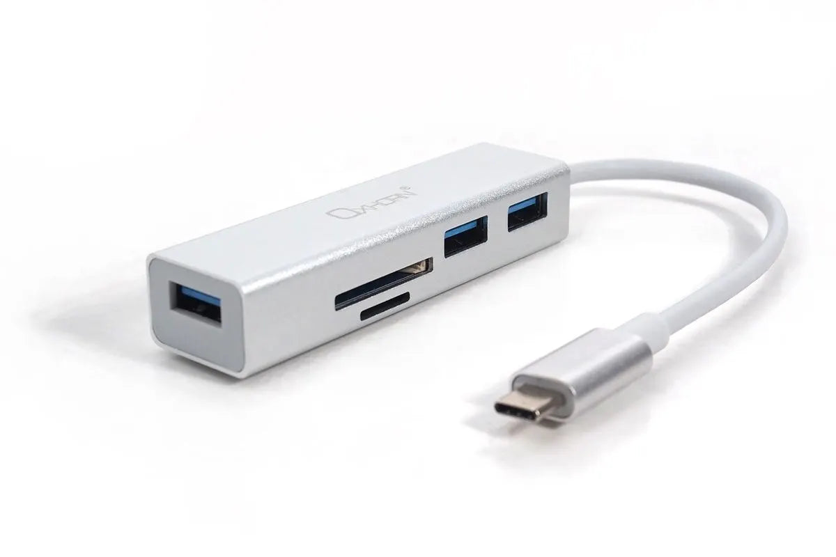 OXHORN AD-U31-H3C Type C to USB3.0 HUB+Card Reader