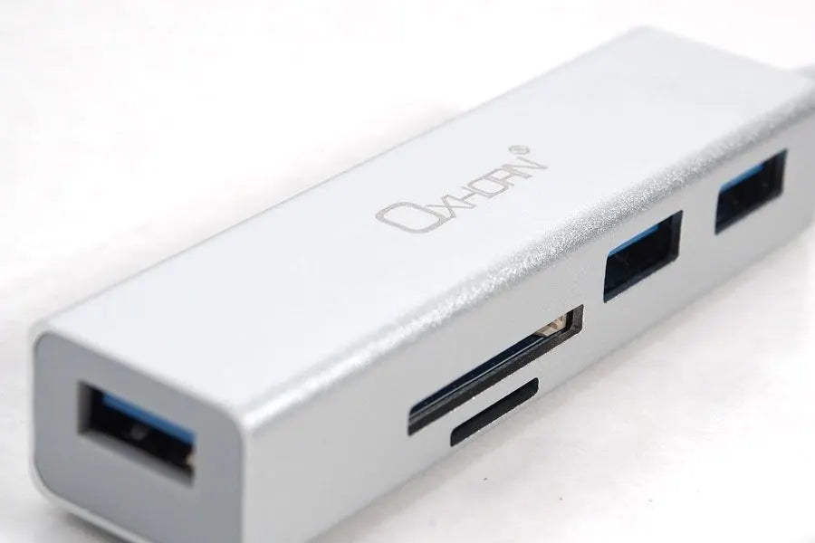 OXHORN AD-U31-H3C Type C to USB3.0 HUB+Card Reader - Image 2