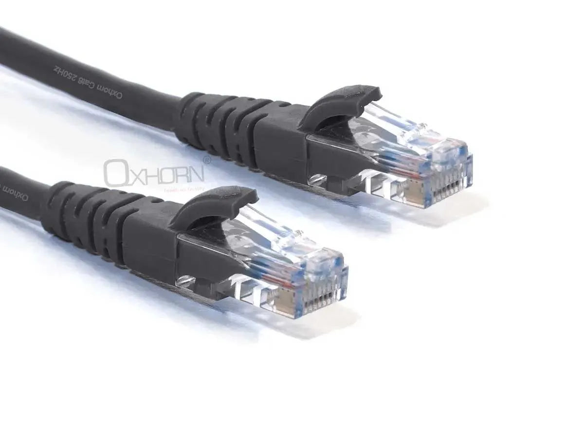 OXHORN CB-CAT6-B050 Network Cable Cat6 50m Black