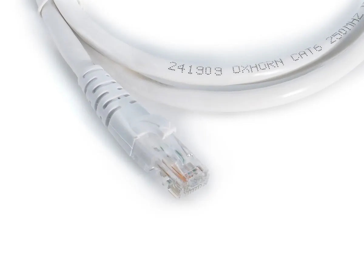 OXHORN CB-CAT6-W003 Network Cable Cat6 3m White - Image 3