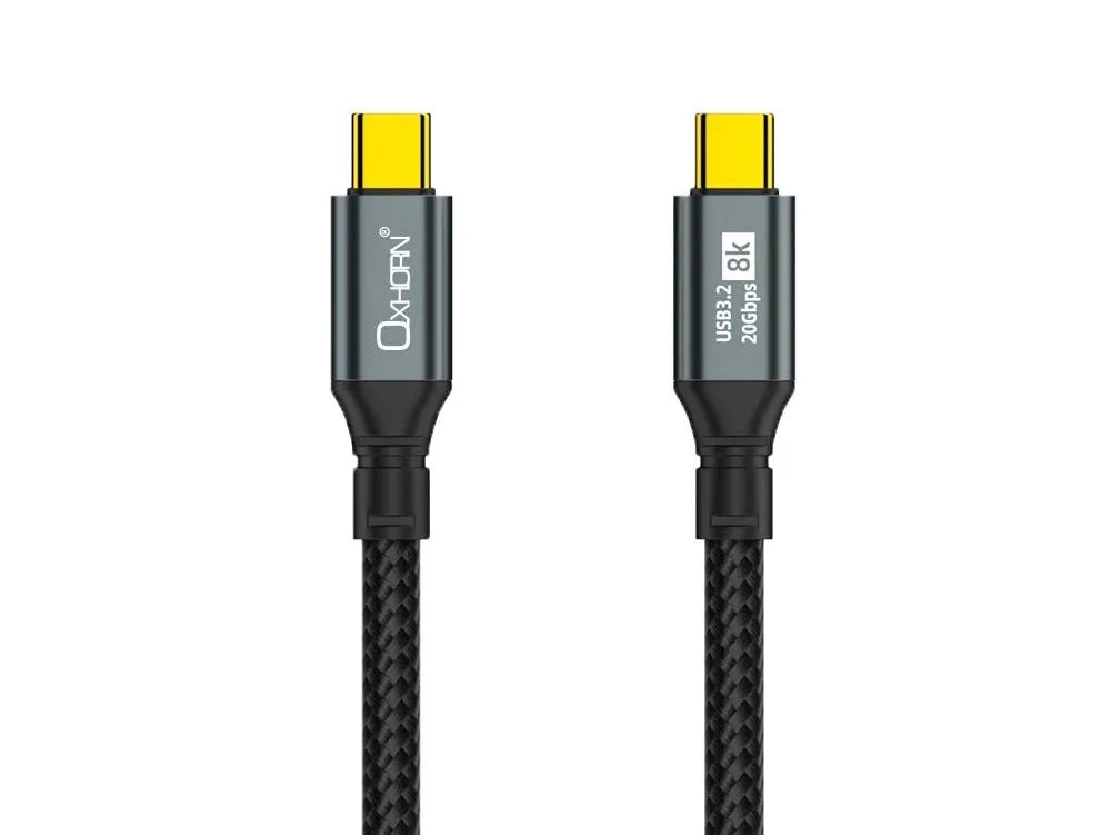 OXHORN CB-CC-3205 USB C 3.2 Gen 2x2 Cable 0.5m