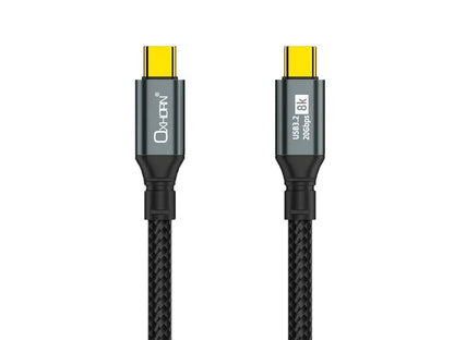 OXHORN CB-CC-3205 USB C 3.2 Gen 2x2 Cable 0.5m