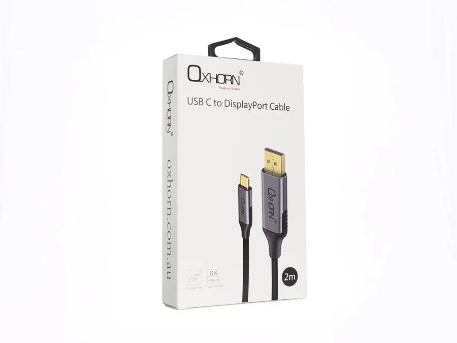 OXHORN CB-CD-802 USB C to DP Cable 2m - Image 6