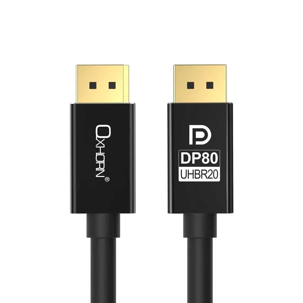 OXHORN CB-DP-16K-05 DisplayPort 2.1 Cable DP80 5m