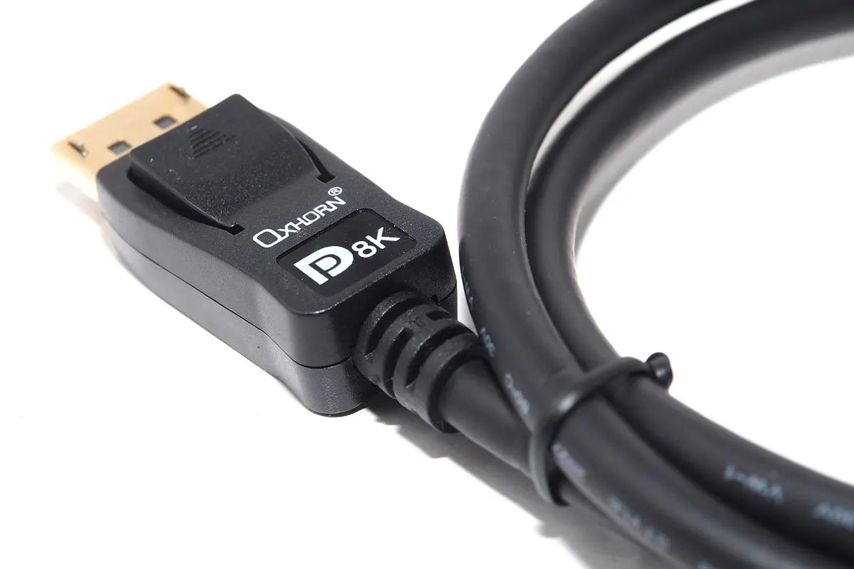 OXHORN CB-DP-8K-02 DisplayPort Cable 1.8m 8K@60Hz - Image 3