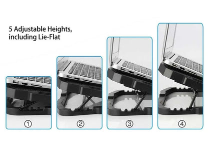 OXHORN LC-1701 Laptop Cooling Stand High Adjustable - Image 4