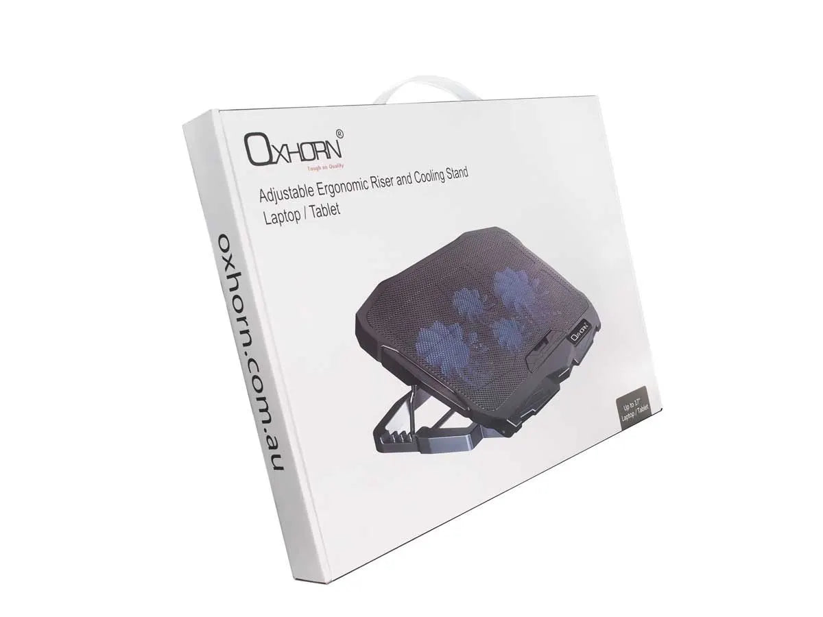 OXHORN LC-1701 Laptop Cooling Stand High Adjustable - Image 6