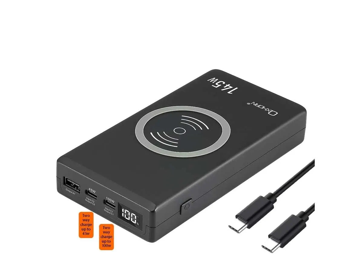 OXHORN NB-PB145W USB C PD Laptop Power Bank 145w - Image 2