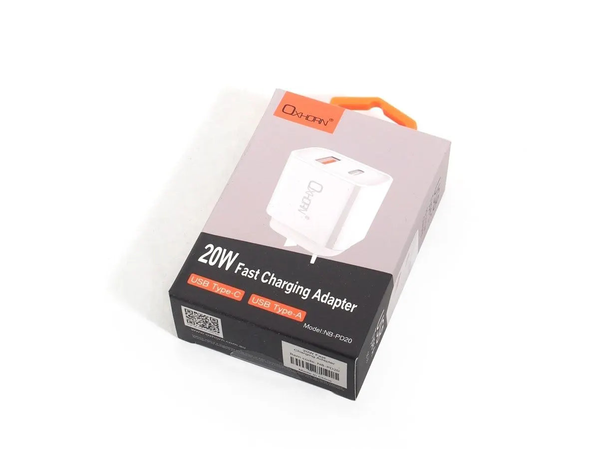 OXHORN NB-PD20 Type C & USB Quick Charger 20W - Image 5