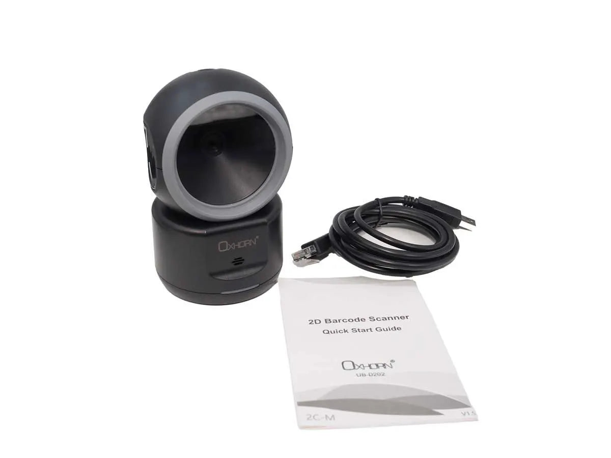 OXHORN UB-D202 Desktop 2D Barcode Scanner - Image 2