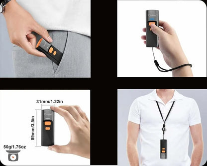 OXHORN UB-D203 Mini Wireless 2D Barcode Scanner - Image 5