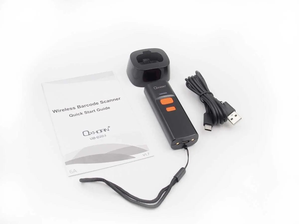 OXHORN UB-D203 Mini Wireless 2D Barcode Scanner - Image 6