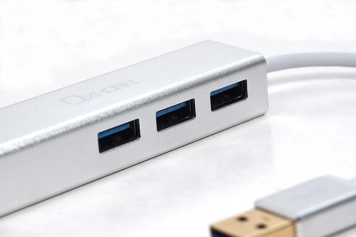 OXHORN USB-H3L USB 3.0 Hub+Gigabit LAN - Image 2