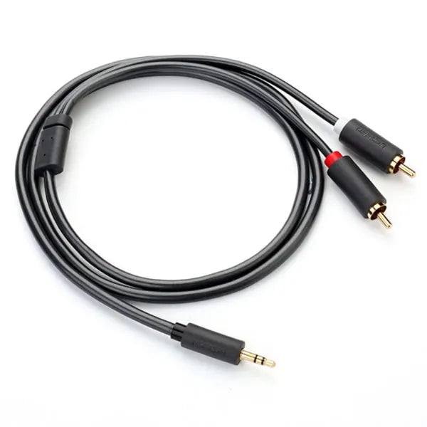 UGREEN 3.5mm male to 2RCA male cable 3M (10512) - Image 4
