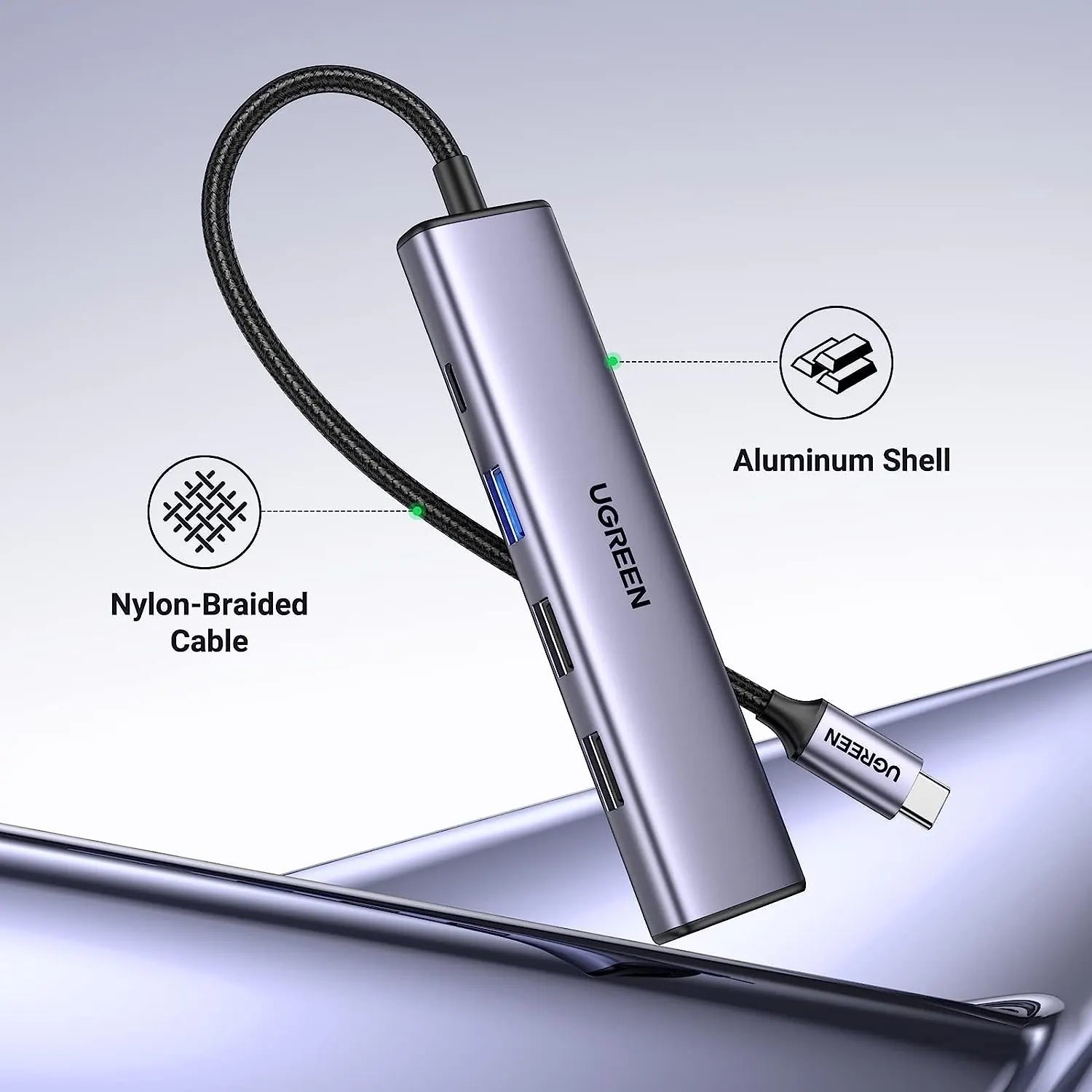 UGREEN 15495 5-in-1 USB-C Hub with 4K HDMI - Image 2