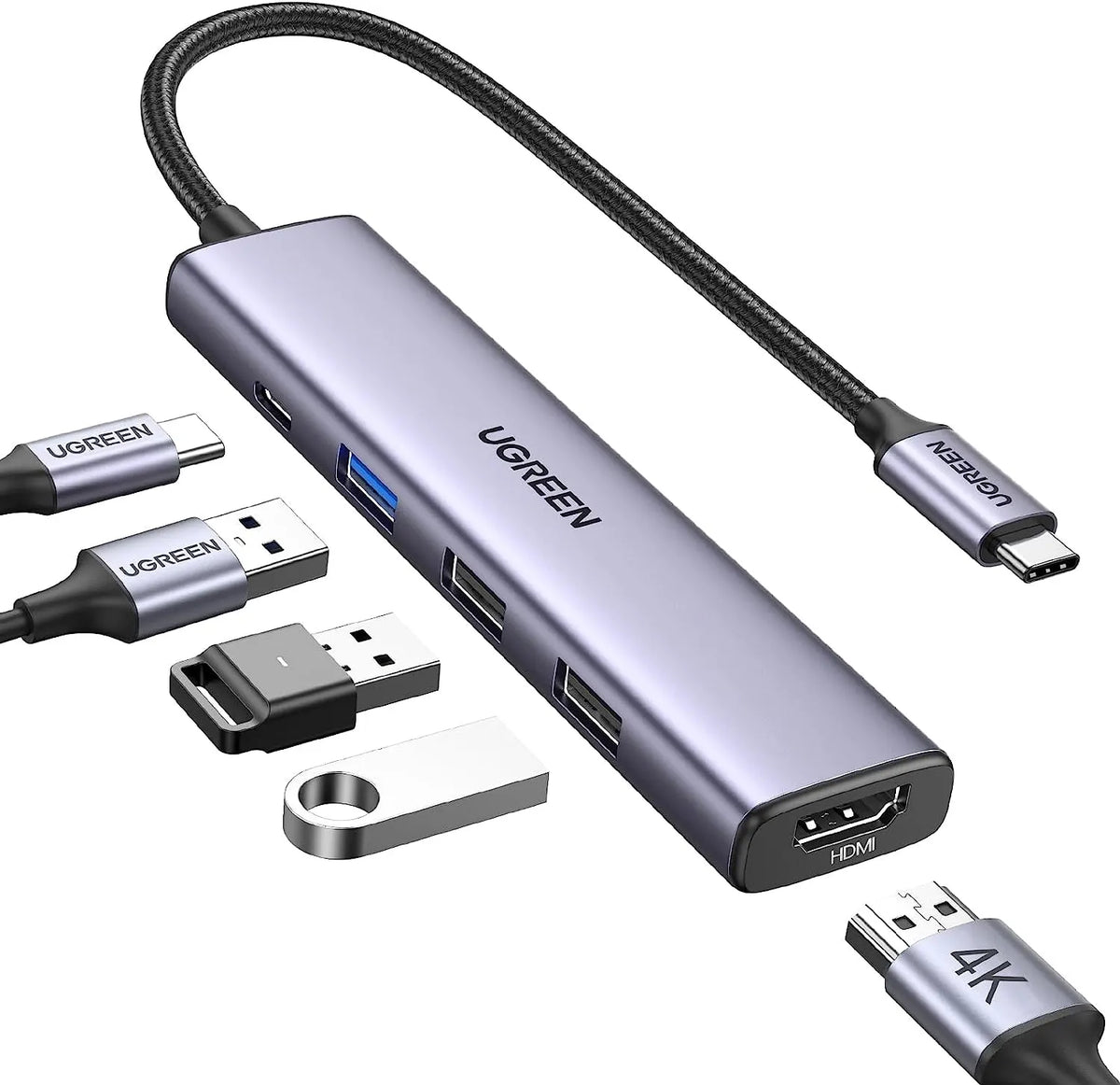 UGREEN 15495 5-in-1 USB-C Hub with 4K HDMI - Image 8