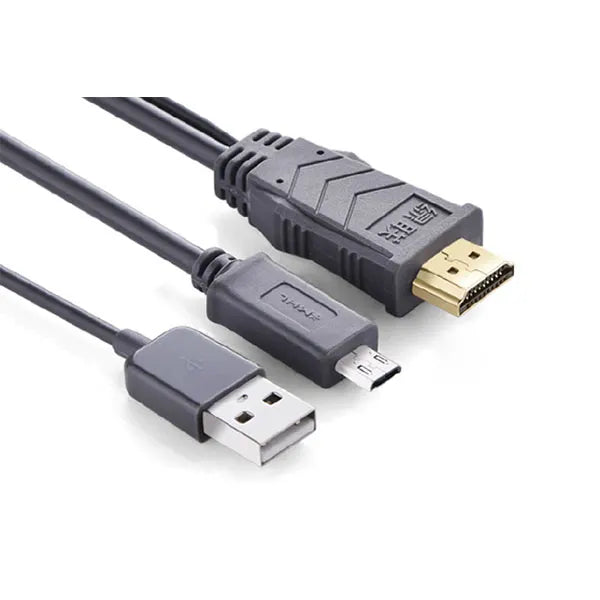 UGREEN MHL Micro USB 11 Pin to HDMI Adater Cable 2M (20139) - Image 2