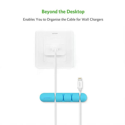 UGREEN Cable Organizer (2pcs/pack) - Blue (30484) - Image 2