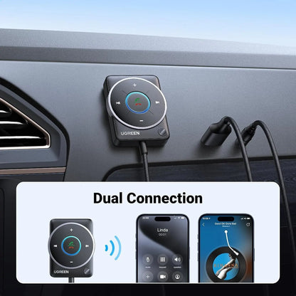 UGREEN 35002 Bluetooth 5.4 Aux Car Adapter (Enhanced Connection & Noise Cancellation) - Image 6