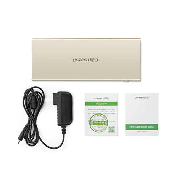 UGREEN HDMI 1 x 4 Amplifier Splitter Zinc Alloy (40277) - Image 3