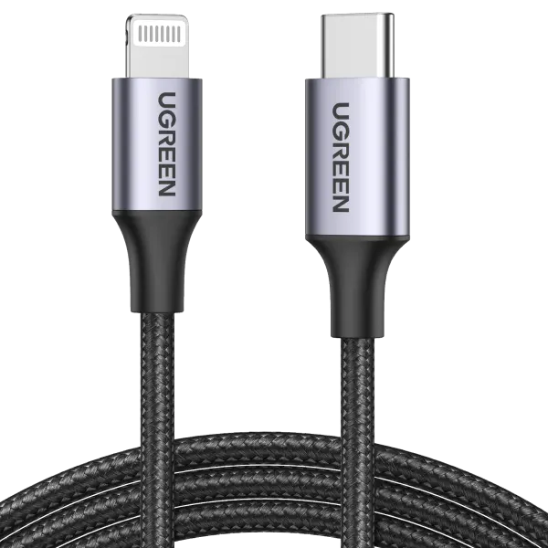 UGREEN 60761 USB-C to iPhone 8-pin Fast-Charging Cable 2M
