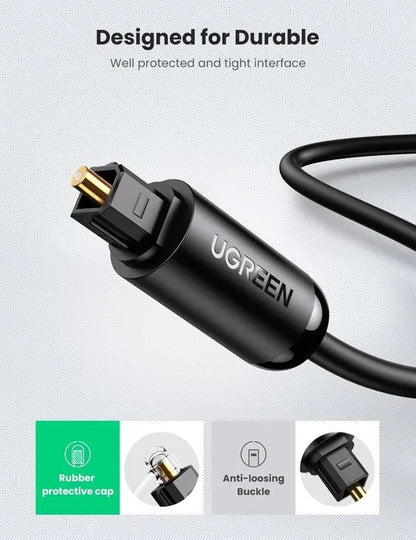 UGREEN 70890 Fiber Optical Audio Cable 1M - Image 2