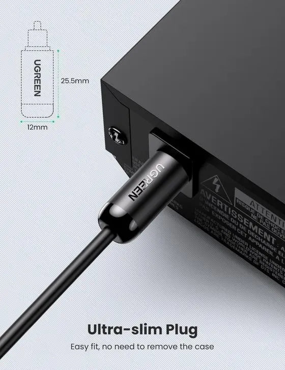 UGREEN 70890 Fiber Optical Audio Cable 1M - Image 3