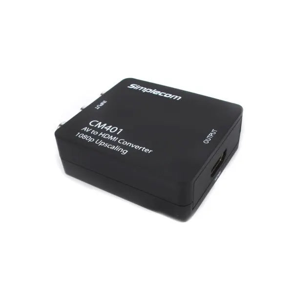 Simplecom CM401 Composite AV CVBS 3RCA to HDMI Video Converter 1080p Upscaling - Image 2