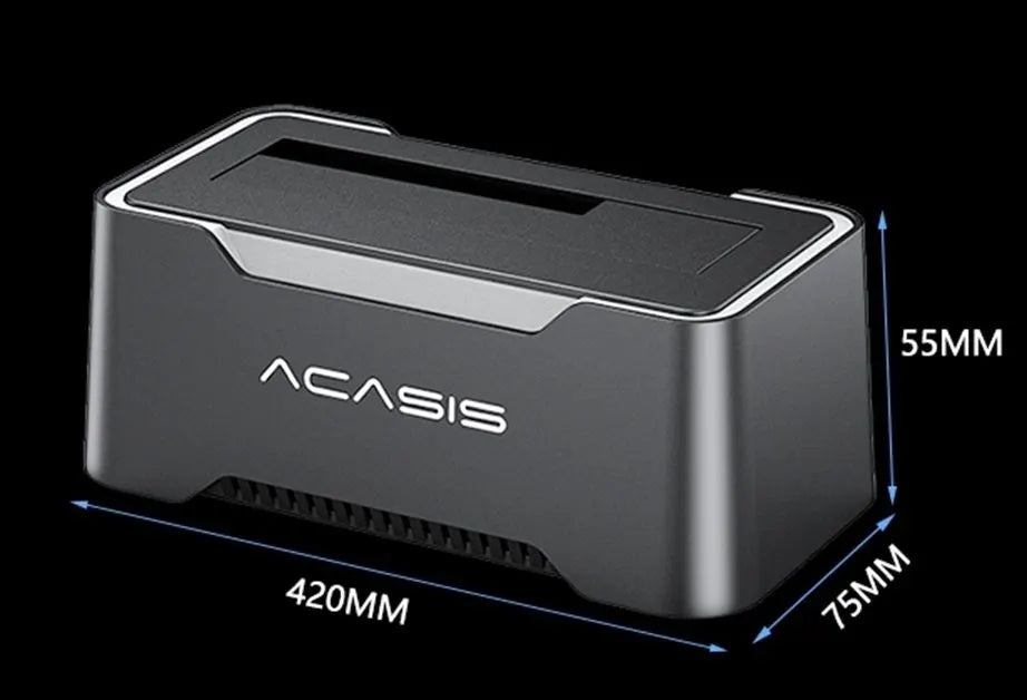 ACASIS EC-6104Air Multi SATA SSD/HDD 2.5" & 3.5" Docking Station - Image 2