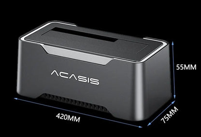 ACASIS EC-6104Air Multi SATA SSD/HDD 2.5" & 3.5" Docking Station - Image 2