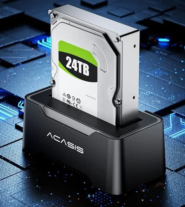 ACASIS EC-6104Air Multi SATA SSD/HDD 2.5" & 3.5" Docking Station - Image 3