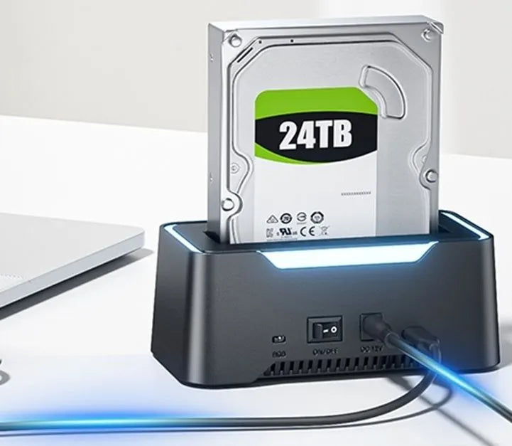 ACASIS EC-6104Air Multi SATA SSD/HDD 2.5" & 3.5" Docking Station - Image 4