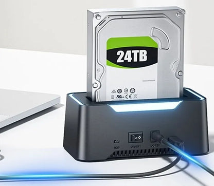 ACASIS EC-6104Air Multi SATA SSD/HDD 2.5" & 3.5" Docking Station - Image 4