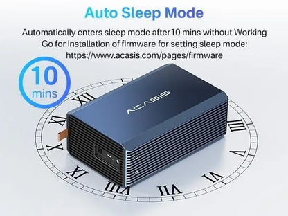 ACASIS EC-7352 Dual bays 2.5/3.5" RAID USB3.2 Gen1 5Gbps hard drive dock Max 60TB